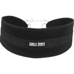 Gorilla Sports Dip Gordel - Dip Belt - Belastbaar Tot 100 Kg