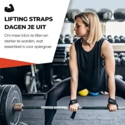 WODster Lifting Straps Voor Fitness - Wrist Wraps Voor Krachttraining En Crossfit - Powerlifting - Bodybuilding -Merkloos Winkel 1200x1200 4392