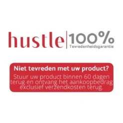 Hustle - Zwart Met Rode Lifting Straps - Met Padding En Anti-slip - Padded - Lifting Grips/Hooks - Deadlift Straps - Voor Fitness -Merkloos Winkel 1200x1200 4427