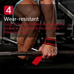 U Fit One Rood Lifting Straps - Anti Slip Deadlift Straps - Padded Straps - Bodybuilding - Gewichtshef - Powerlifting - Wrist Wraps - Fitness - Lifting Belt - Gym Straps -Merkloos Winkel 1200x1200 4451