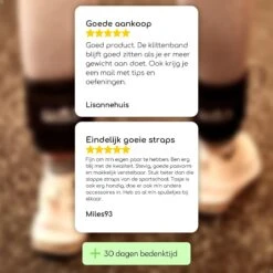 W.O.D Ankle Strap - Enkelband Fitness - Zwart - 1 Stuk (Met Draagtas) -Merkloos Winkel 1200x1200 4467