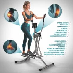 GoodVibes - Crosstrainer Met LCD-scherm Voor Thuisgebruik Met Hartslagsensor En Buiksteun - Thuistrainer - Stepper - Cardiotrainer - Homegym -Merkloos Winkel 1200x1200 4500