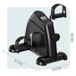 AYOO® Stoelfiets Met LCD Display - Inclusief GRATIS Anti-Slipmat - Minibike - Inklapbaar - Bureaufiets - Stoel Fiets – Beentrainer – Fietstrainer – Bewegingstrainer – Slipmat - Pedaalfiets -Merkloos Winkel 1200x1200 4510