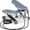 Relaxdays Swing Stepper - 2 Weerstandsbanden - Fitness Stepper - Display - Diverse Kleuren - Grijs -Merkloos Winkel 1200x1200 4518
