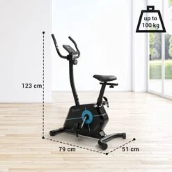 Klarfit Tauon Fiets Hometrainer - LC-display - Trainingscomputer - Tablethouder - Q-factor Van 22 Cm - 12 Kg Vliegwielmassa -Merkloos Winkel 1200x1200 4533