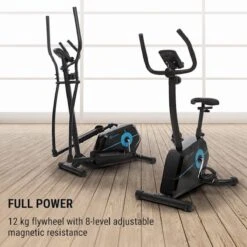 Klarfit Tauon Fiets Hometrainer - LC-display - Trainingscomputer - Tablethouder - Q-factor Van 22 Cm - 12 Kg Vliegwielmassa -Merkloos Winkel 1200x1200 4534