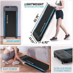 Merkloos CITYSPORTS Loopband Voor Thuis/kantoor, 440 W Motor, Slank En Stil, Lcd-scherm En Teller, Ingebouwde Bluetooth-luidspreker -Merkloos Winkel 1200x1200 4569