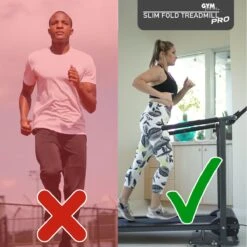 Gymform Slim Fold PRO - Loopband Inklapbaar - Opvouwbaar - Wandelband - LCD Display - Met Hartslagmeter -Merkloos Winkel 1200x1200 4572