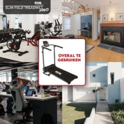 Gymform Slim Fold PRO - Loopband Inklapbaar - Opvouwbaar - Wandelband - LCD Display - Met Hartslagmeter -Merkloos Winkel 1200x1200 4574