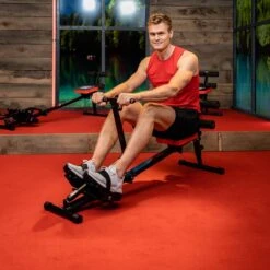 Kendox RowShaper - Roei-apparaat Voor Thuis - Fitnessapparaat Voor Cardio- En Krachttraining - Fitness Roeiapparaat Met LCD Display Voor Thuistraining - Belastbaar Tot 120 Kg -Merkloos Winkel 1200x1200 4587