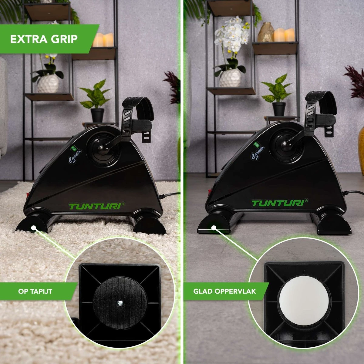 Tunturi Cardio Fit M50 Mobiliteitstrainer - Elektrische Stoelfiets - Bevorderd Revalidatie En Bloedcirculatie - Gemotoriseerd - Arm En Beentrainer - Voor Senioren 5 Tunturi Cardio Fit M50 Mobiliteitstrainer - Elektrische Stoelfiets - Bevorderd Revalidatie En Bloedcirculatie - Gemotoriseerd - Arm En Beentrainer - Voor Senioren - Afbeelding 3