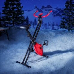 Tectake - Hometrainer - X-Bike Licht & Opvouwbaar Met LCD Display - 401715 -Merkloos Winkel 1200x1200 4721