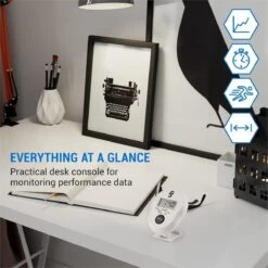 CAPITAL SPORTS Azura Desk Bike - Cardio Bike Voor Gebruik Aan Je Bureau - Hometrainer - 7,5 Kg Vliegwielmassa- Riemaandrijving - Max. 100 Kg -Merkloos Winkel 1200x1200 4728