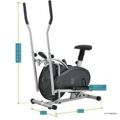 2 In 1 Hometrainer / Crosstrainer - 85 X 50 X 157 Cm -Merkloos Winkel 1200x1200 4745