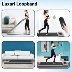 Luxari - Elektrische Loopband - Afstandsbediening - 2 HP Motor - LED Display - Treadmill - Hometrainer - Thuis Trainen -Merkloos Winkel 1200x1200 4757