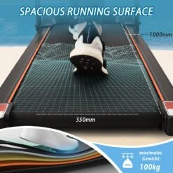 YJZQ Opvouwbare Loopband Voor Thuis - 1.5HP Elektrisch Gemotoriseerde Loopband Running Exercise Machine Met LCD-scherm -1-12KM / H - 12 Programma's Met Telefoonhouder Voor Home Gym Fitness Workout Jogging Walking-Black -Merkloos Winkel 1200x1200 4831