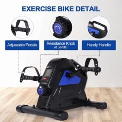 Uten 1835 - Stoelfiets - Mini Hometrainer - Fietstrainer Met Instelbare Weerstand - Fietstrainer Magnetisch Geremd - Bureaufiets - Mobiliteitstrainer -Merkloos Winkel 1200x1200 4839