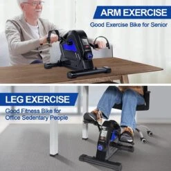 Uten 1835 - Stoelfiets - Mini Hometrainer - Fietstrainer Met Instelbare Weerstand - Fietstrainer Magnetisch Geremd - Bureaufiets - Mobiliteitstrainer -Merkloos Winkel 1200x1200 4840