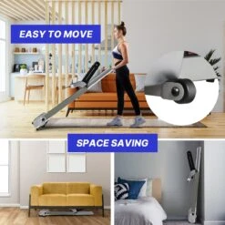 Merax Elektrische Loopband - Opvouwbaar - Inklapbaar Hardloopband - Professioneel - Fitness Hometrainer - Zilver Met Zwart -Merkloos Winkel 1200x1200 4861