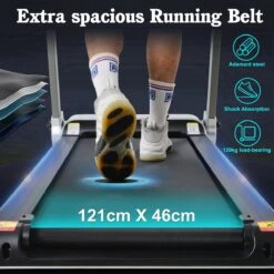 Merax Elektrische Loopband - Opvouwbaar - Inklapbaar Hardloopband - Professioneel - Fitness Hometrainer - Zilver Met Zwart -Merkloos Winkel 1200x1200 4862