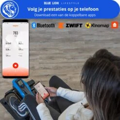 Blue Lion Kenji Stoelfiets Met Accessoires - Mini-Hometrainer - Deskbike - Fiets Voor Onder Bureau -Merkloos Winkel 1200x1200 4884