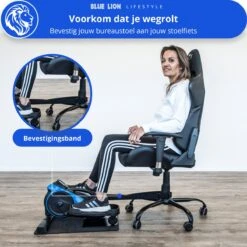 Blue Lion Kenji Stoelfiets Met Accessoires - Mini-Hometrainer - Deskbike - Fiets Voor Onder Bureau -Merkloos Winkel 1200x1200 4887