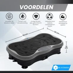 BX Fitness® - Trilplaat Fitness Body Zilver - Incl Weerstandsbanden & Voedingsgids - Sport Trilplaat - Powerplate Voor Cardiotrainingen - Trainingsapparatuur Voor Krachttraining - Ontvang NU Met Duidelijke Handleiding Met Oefeningen + Recepten! 19 BX Fitness® - Trilplaat Fitness Body Zilver - Incl Weerstandsbanden & Voedingsgids - Sport Trilplaat - Powerplate Voor Cardiotrainingen - Trainingsapparatuur Voor Krachttraining - Ontvang NU Met Duidelijke Handleiding Met Oefeningen + Recepten! -Merkloos Winkel 1200x1200 4893
