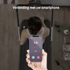 Merkloos Wandelband- Loopband Inklapbaar Met App- Walking Pad Extra Compact- Loopband Bureau-Zwart -Merkloos Winkel 1200x1200 4904