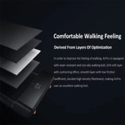 WalkingPad A1 PRO 746W Inklapbaar Elektrisch Loopband Fitness Walking Pad-0.5~6km/h -Automatische Snelheidsregeling Workout App-met LED Scherm/Afstandsbediening/Wiel-voor Thuis En Kantoor -Merkloos Winkel 1200x1200 4925
