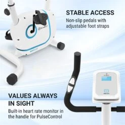 Klarfit Myon Cycle Hometrainer - Fitness Fiets - 8 Standen - Cardio Bike Met Trainingscomputer - Magnetisch Remsysteem - 12kg Vliegwielmassa - SmartCardio Studio Met Tablethouder En Kinomap-app -Merkloos Winkel 1200x1200 4986