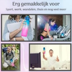 Migliore Bidon 1 Liter - Met Rietje - BPA Vrij - Sport - Ook In 600 Ml En 2 Liter -Merkloos Winkel 1200x1200 500