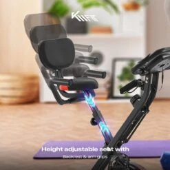 KM-Fit Hometrainer, Fitnessfiets, Opvouwbare Fitnessfiets, Tot 100kg -Merkloos Winkel 1200x1200 5016