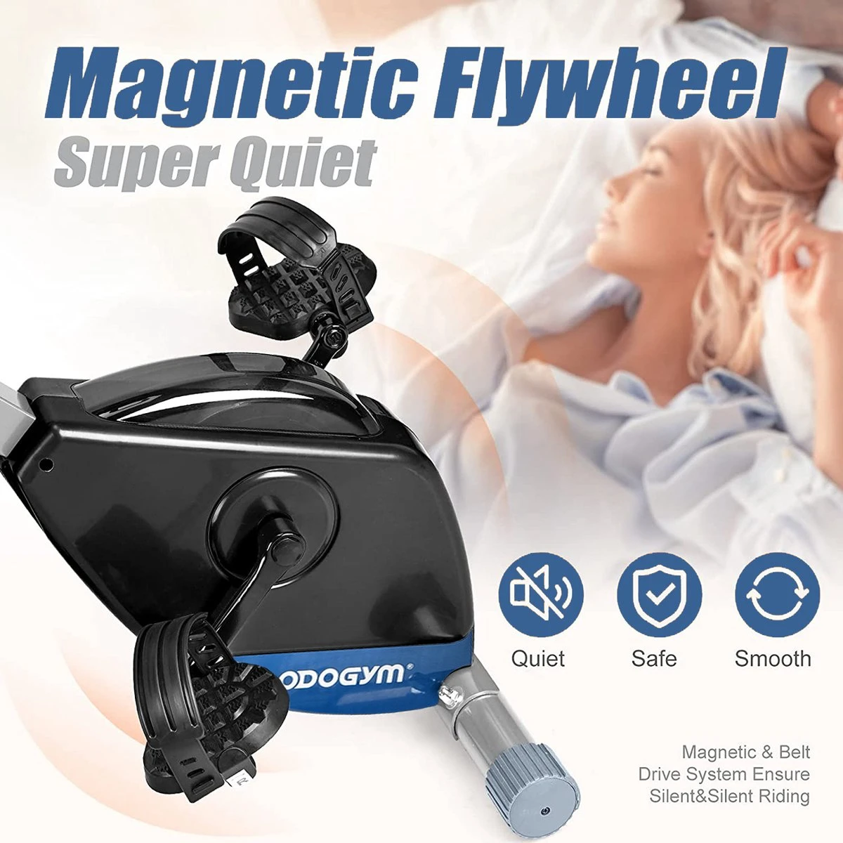 FOXSPORT X-Bike Hometrainer - Fitness Fiets Opvouwbaar - 8 Weerstandsniveaus - Ergometer - Polssensor - Trainingscomputer - Inklapbaar - 8 Standen - Max. 136 Kg 6 FOXSPORT X-Bike Hometrainer - Fitness Fiets Opvouwbaar - 8 Weerstandsniveaus - Ergometer - Polssensor - Trainingscomputer - Inklapbaar - 8 Standen - Max. 136 Kg - Afbeelding 4