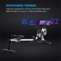 CAPITAL SPORTS Stream M1 Roeitrainer 105cm - LC Display - 8 Standen - Roeimachine - Roeiapparaat - Magneetweerstand -Merkloos Winkel 1200x1200 5077