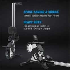 CAPITAL SPORTS Stream M1 Roeitrainer 105cm - LC Display - 8 Standen - Roeimachine - Roeiapparaat - Magneetweerstand -Merkloos Winkel 1200x1200 5078