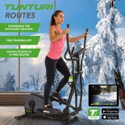 Tunturi Star Fit C100 HR I+ Crosstrainer - Bluetooth - Ergometer - 16 Weerstanden - Verstelbaar -Merkloos Winkel 1200x1200 5114