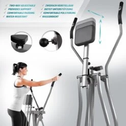 Merkloos Crosstrainer / Hometrainer Met LCD-Display - Zilver -Merkloos Winkel 1200x1200 5125