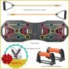Opdruksteun Push Up - Push Up Bord- Opdrukbord - 21 In 1 Full Body - Inclusief Weerstandbanden - Inclusief Springtouw - Fitness - Workout - Gym - Krachttraining - Buikspieren - Fitness Materialen -Merkloos Winkel 1200x1200 5144
