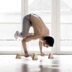 U Fit One® Parallettes - 50cm Push Up Bars - Calisthenics - Push Up Grips - Parallettes Hout - Opdruksteunen - Opdruk Steunen - Opdrukken - Dip Bars - Fitness - Crossfit - Ufitone 12 U Fit One® Parallettes - 50cm Push Up Bars - Calisthenics - Push Up Grips - Parallettes Hout - Opdruksteunen - Opdruk Steunen - Opdrukken - Dip Bars - Fitness - Crossfit - Ufitone -Merkloos Winkel 1200x1200 5153