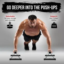 M Sports Parallettes Houten Opdrukset Dip Bars Turnen Gynmnastiek Fitness Wrist Straps -Merkloos Winkel 1200x1200 5157