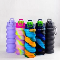 All Together Drinkfles - Opvouwbare Bidon - 500ml - Silicone - Blauw Zwart 20 All Together Drinkfles - Opvouwbare Bidon - 500ml - Silicone - Blauw Zwart -Merkloos Winkel 1200x1200 516