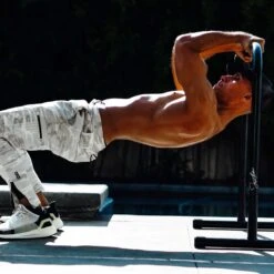 Lebert Equalizer XXL Dip Bars Mat Zwart - Dip Station - Pull Up Bar - Push Up Bars - Calisthenics - Krachttraining Voor Het Gehele Lichaam 19 Lebert Equalizer XXL Dip Bars Mat Zwart - Dip Station - Pull Up Bar - Push Up Bars - Calisthenics - Krachttraining Voor Het Gehele Lichaam -Merkloos Winkel 1200x1200 5204