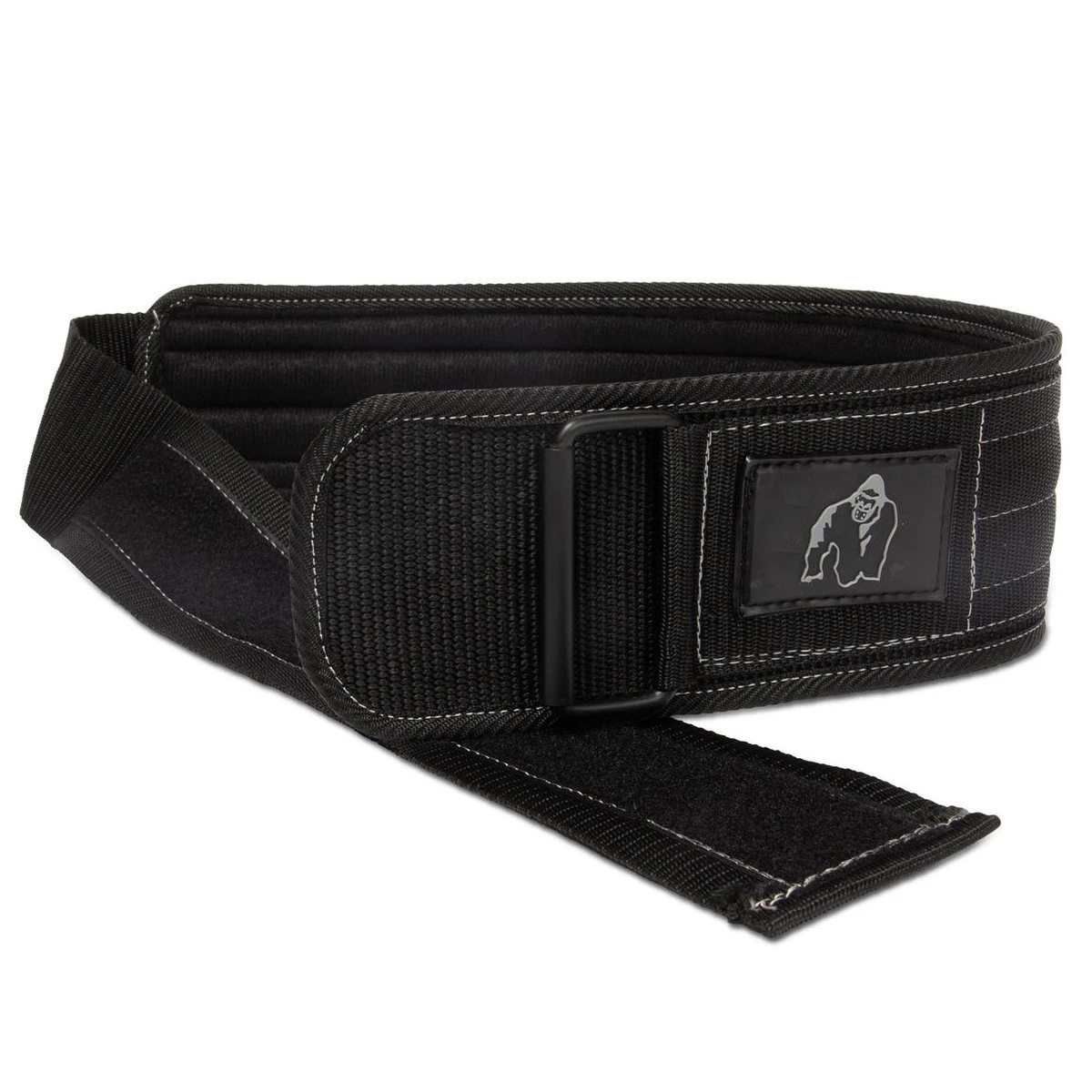 Gorilla Wear 4 Inch Nylon Belt - Lifting Belt- M/L - Zwart 5 Gorilla Wear 4 Inch Nylon Belt - Lifting Belt- M/L - Zwart - Afbeelding 3