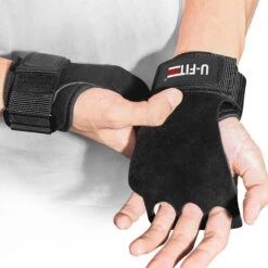 U Fit One Fitness & Crossfit Grips - Sport Handschoenen - Turnen - Gymnastics - Zwart - Maat M -Merkloos Winkel 1200x1200 5263