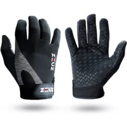 ZEUZ® Sport, Crossfit & Fitness Handschoenen Heren & Dames – Krachttraining – Wit & Zwart – De Perfecte Gloves Voor Meer Grip En Bescherming Tegen Blaren & Eelt - Maat L