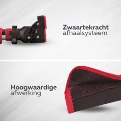 Pull Up Bar Incl. Handschoenen - Verstelbaar In Lengte 72-100cm - Optrekstang Deur - 200kg Belastbaar - Optrekstang Fitness - Rood -Merkloos Winkel 1200x1200 5421