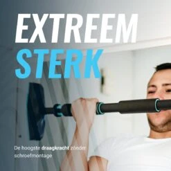 Pull Up Bar - Met Smartlock & Comfort Foam - Tot 200KG - 70 Tot 95 Cm - Optrekstang Voor In Deur - Krachttraining - Oozze -Merkloos Winkel 1200x1200 5424