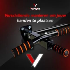 Venom Sports Pull Up Bar – Professionele Optrekstang Voor Thuis – Pull Up Bar Muurmontage – Met Antislip Handvaten – Zwart -Merkloos Winkel 1200x1200 5439