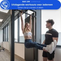 Blue Lion Max-2 Pull Up Bar Met Weerstandsband - Optrekstang Deur Met Fitness Elastiek - Thuis Sporten - Chin Up Bar Deurpost - Resistance Band -Merkloos Winkel 1200x1200 5448