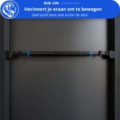 Blue Lion Max-1 Pull-up Bar - Optrekstang Voor In Deuropening - Fitness Thuis - Krachttraining - Mobiliteit - Spiergroei -Merkloos Winkel 1200x1200 5484